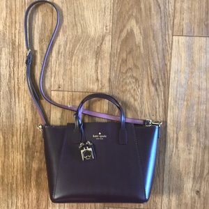 Kate Spade small Loryn bag  Turner road mahogany